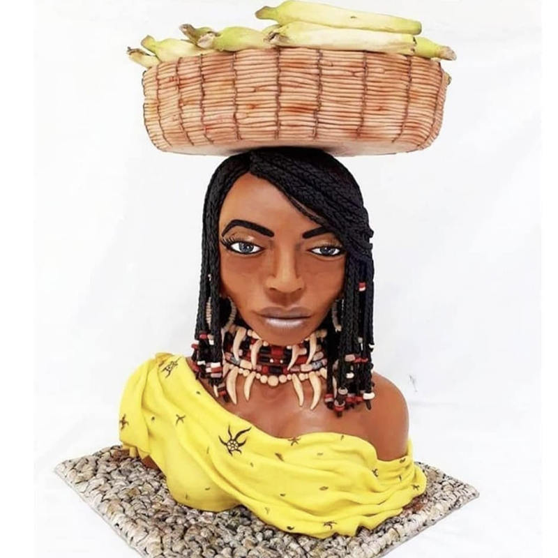 Nuray Keskin Kaya'nın yaptığı gerçekçi pasta